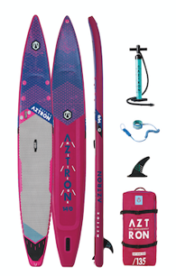 METEOR  Race 14'0"                ULTRA LIGHT doble capa and Double Chamber incl. bomba de doble accion, 9" US center fin, 10‘ correa de bobina, 135L mochila (paddle is not included).