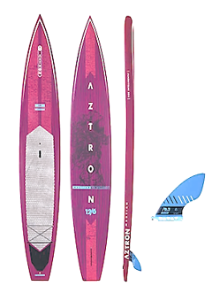 MARTIAN Carbon Race 12'6" 
EPS core with 3K carbon wrapping deck and rail, Incl. 9.3" fiberglass honeycomb US center fin. 