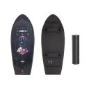 COSMOS  Balance Board
Surfboard Shape, our most popular Astronaut design with anti-slip sand paper deck. Incl. roller and 2 sets of  stoppers for both balance and surfing modes. 